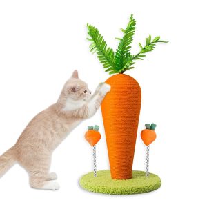 Cat Carrot Scratching Post