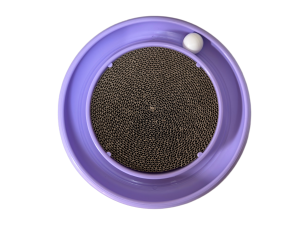 Round Cat Scratching Pad with Ball