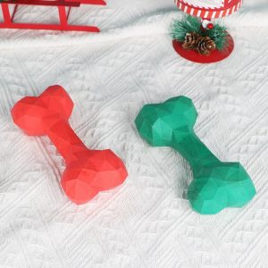 Xmas Bone Dog Toy