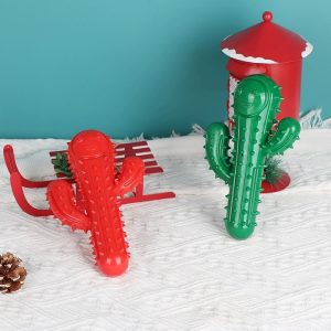 Xmas Cactus Dog Toy