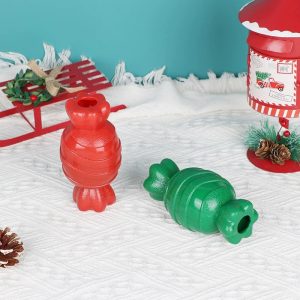 Xmas Candy Dog Toy